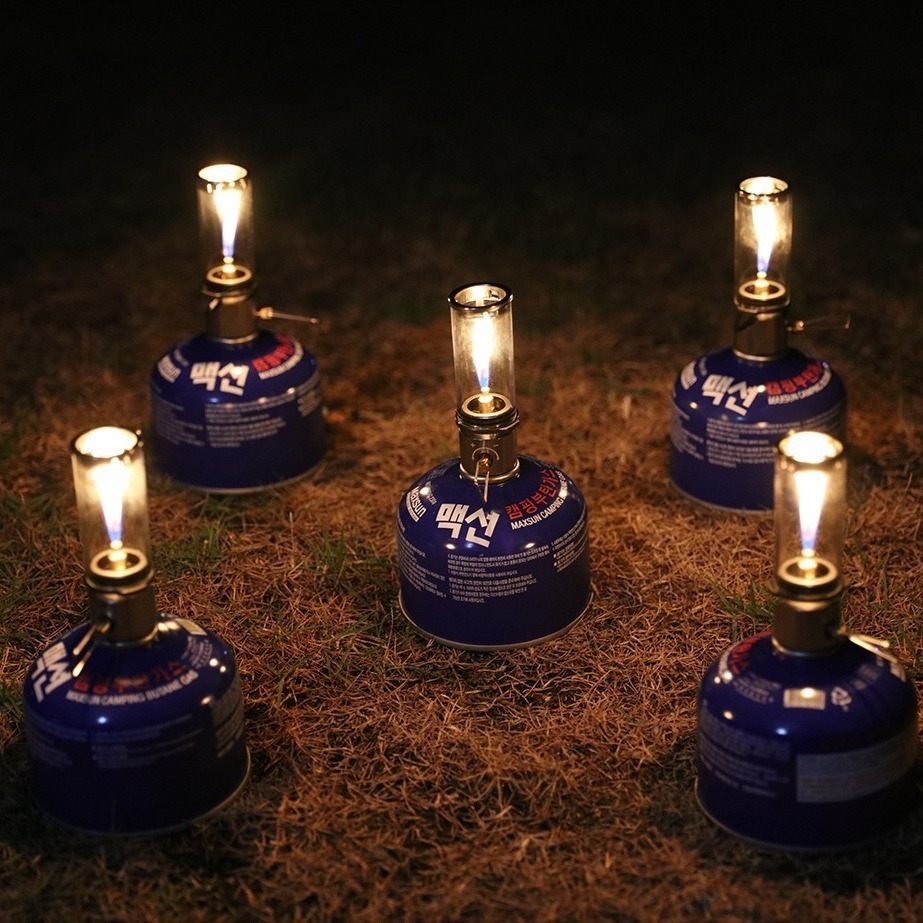 Camping Cooking Open Fire - BRS-55 Dreamlike Candlelight Lamp Windproof Candle