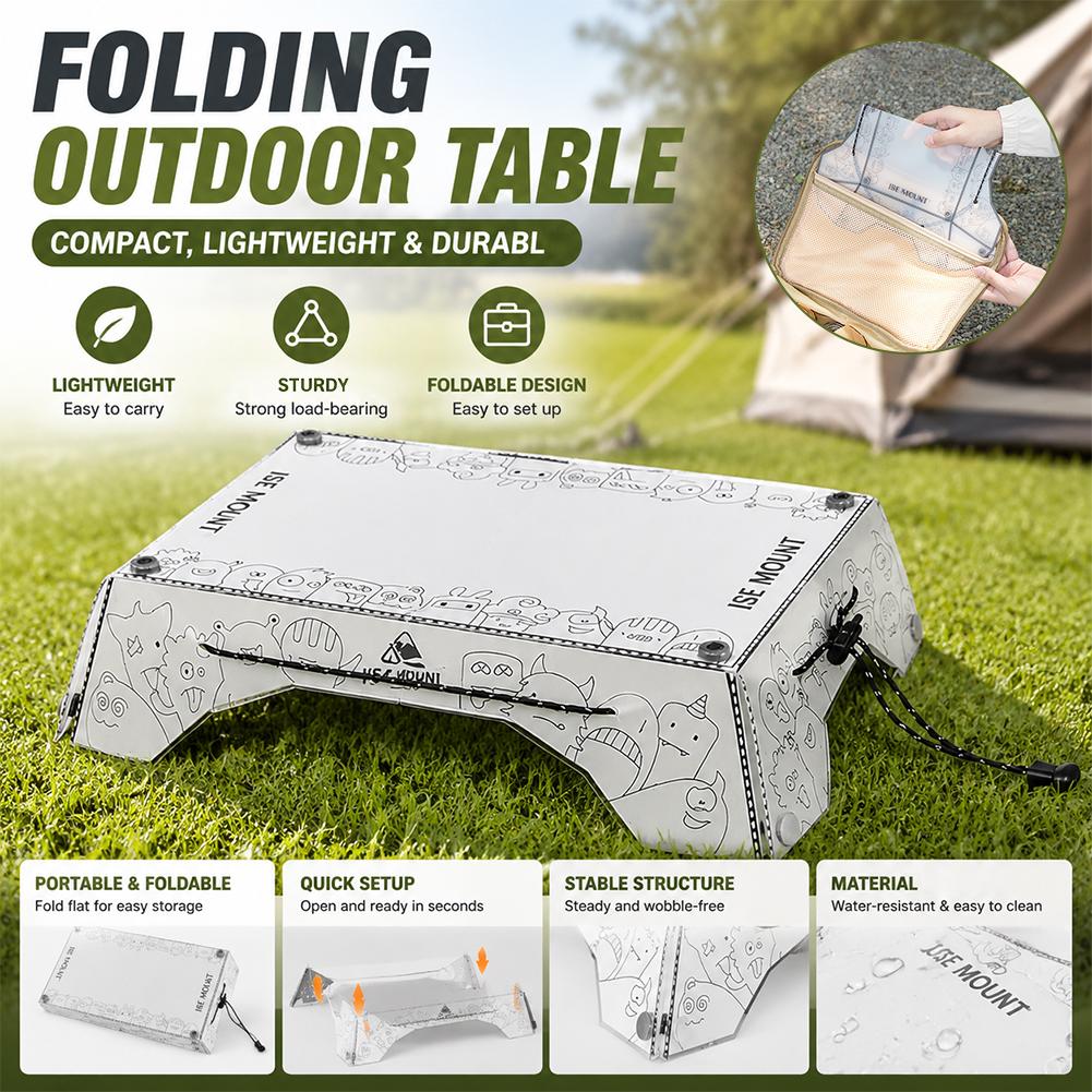 Camping Hiking Cooking - Portable Multi Folding Camping Table PP