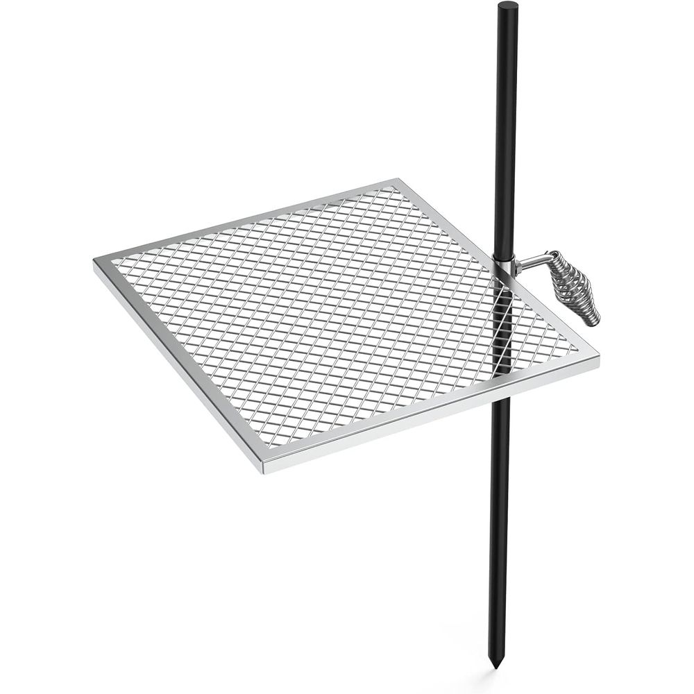 Camping Cooking Open Fire - Adjustable Open Fire Grill Grate, Mesh