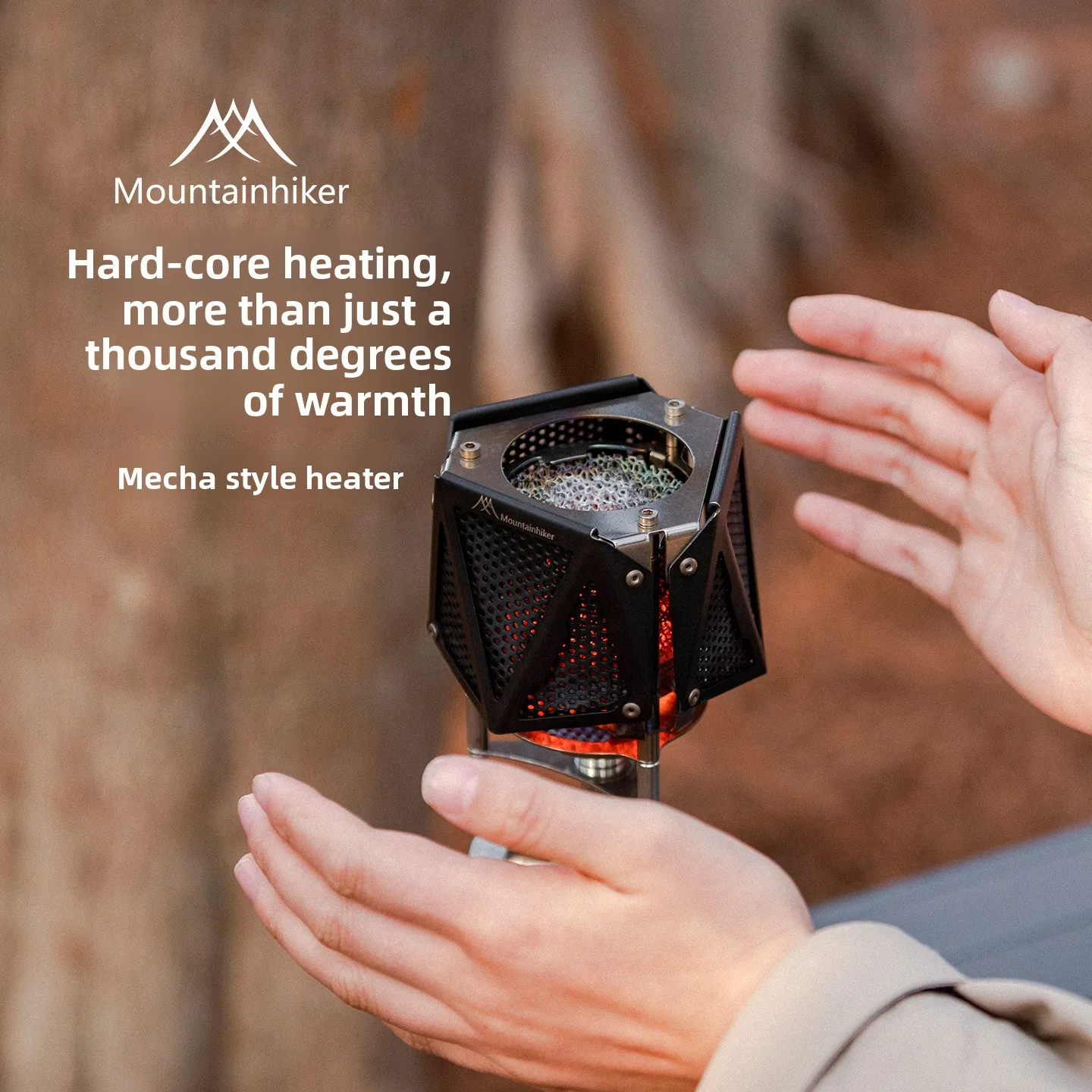 Camping Cooking Open Fire - MOUNTAINHIKER Portable Outdoor Coffee Stove Heating