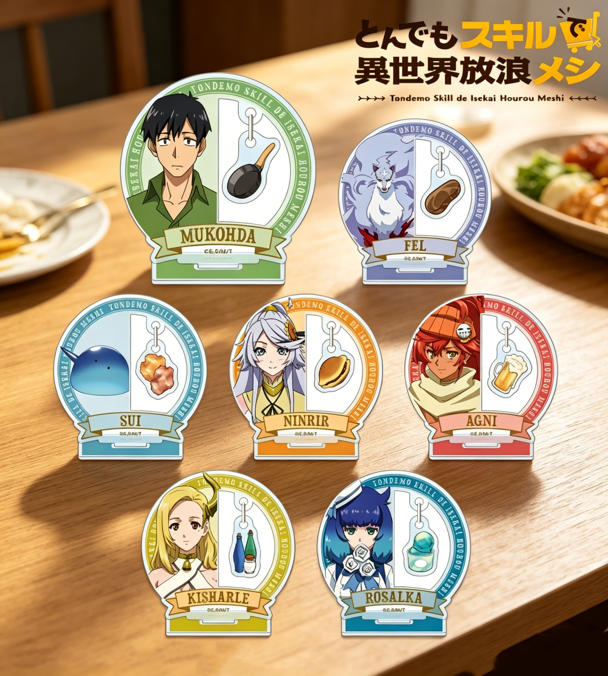 Campfire Cooking Anime - 10cm Anime Acrylic Stand Model Campfire