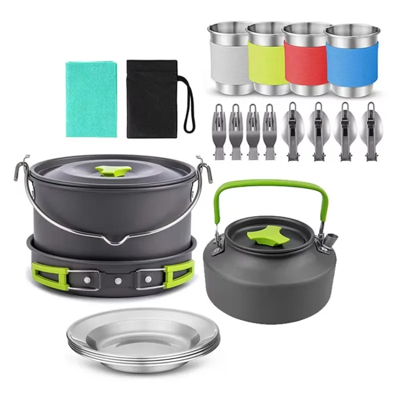 High Quality Outdoor Lightweig - Quality Camping Cooking Set recensione e prezzo