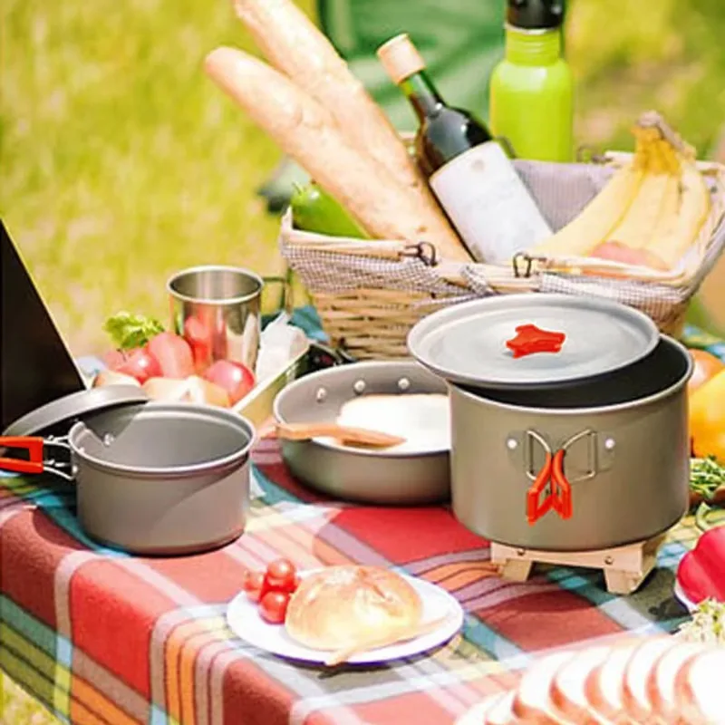 High Quality Outdoor Lightweig - Quality Camping Cooking Set recensione e prezzo