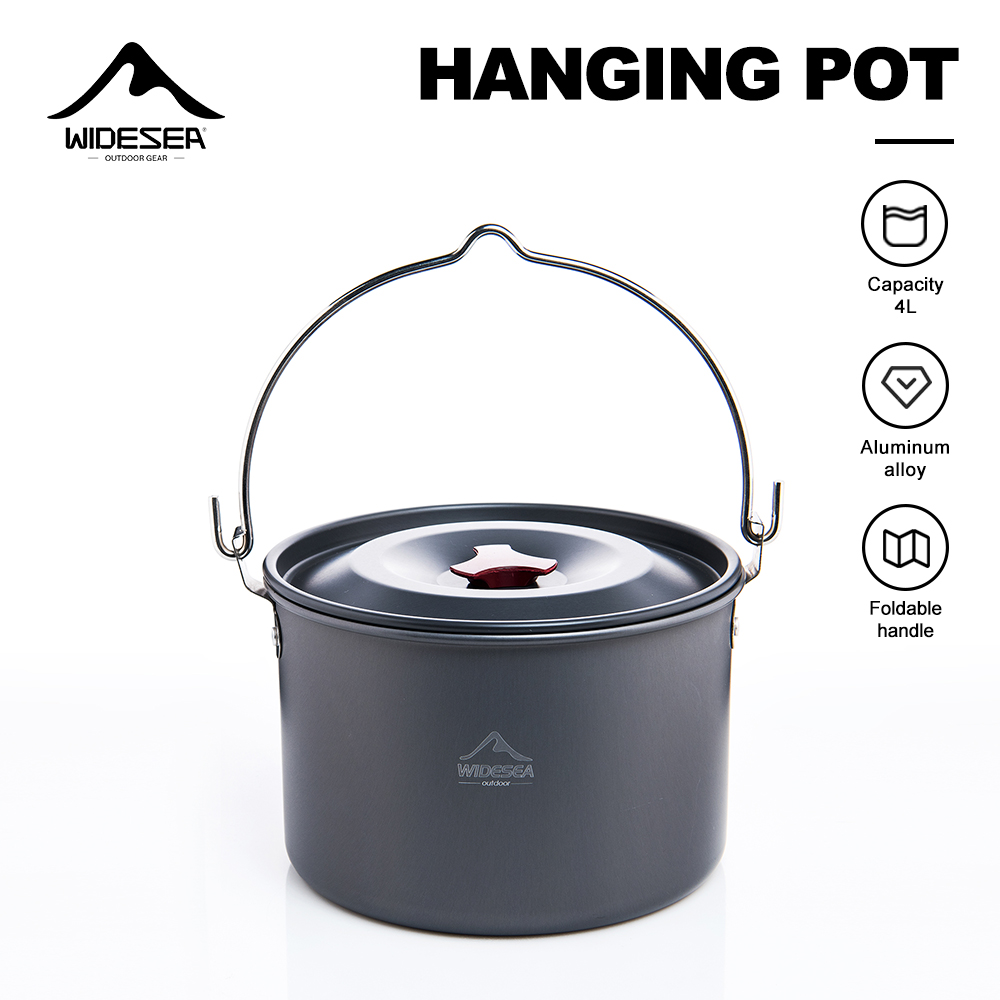Widesea Hard Anodized Aluminum - Camping Cooking Utilities recensione e prezzo