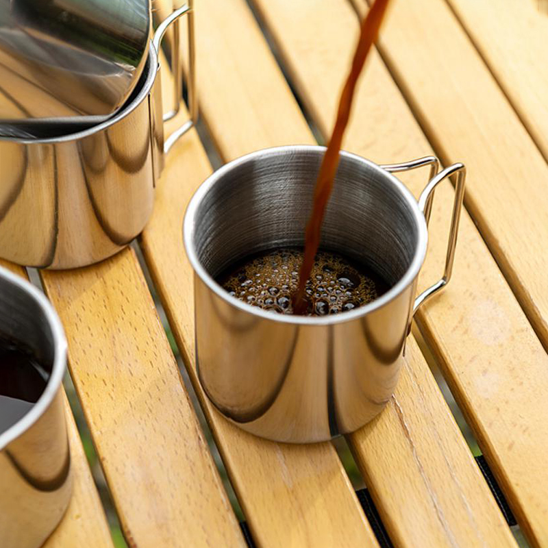 260/350/600ML Stailess Steel M - Quality Camping Cooking Set recensione e prezzo