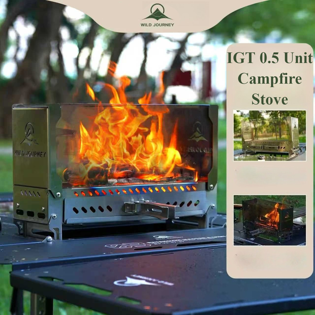 SmiloDon Camping Folding Brazi - Camping Cooking Open Fire recensione e prezzo