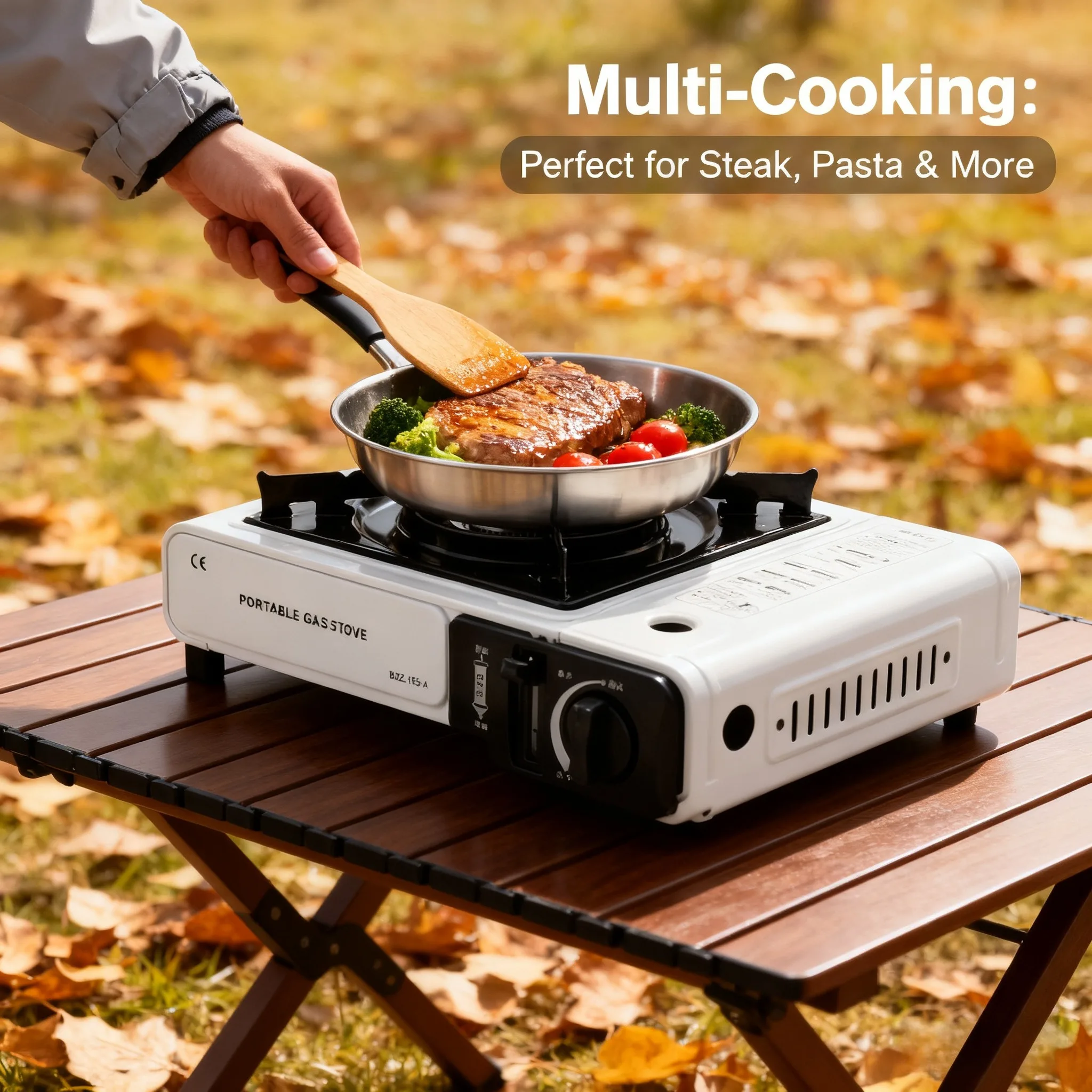 Portable outdoor gas stove, su - Camping Cooking Ring recensione e prezzo
