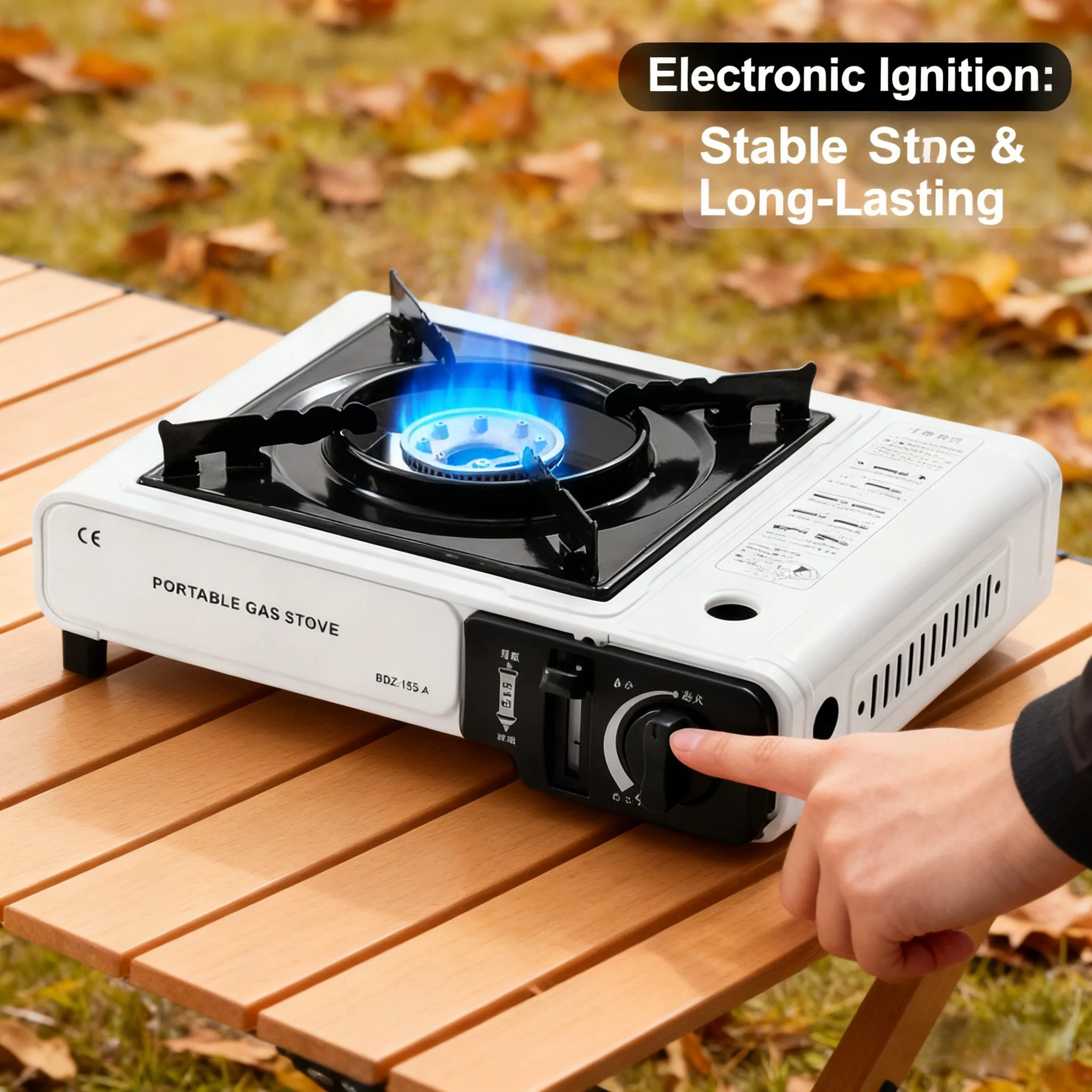 Portable outdoor gas stove, su - Camping Cooking Ring recensione e prezzo