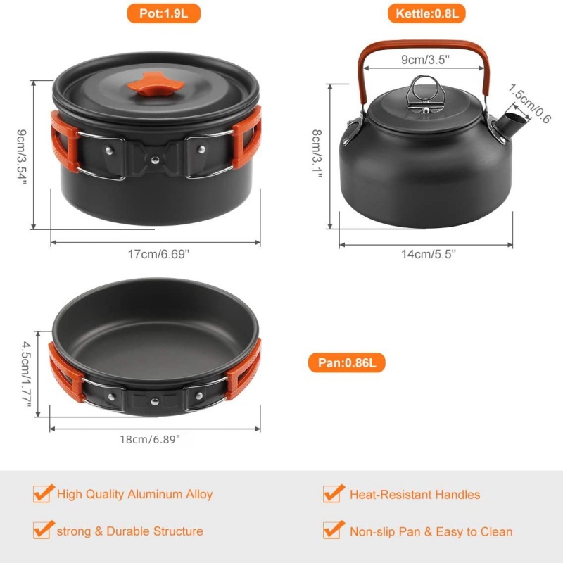 Outdoor cooking utensils, camp - Camping Cooking On Fire recensione e prezzo