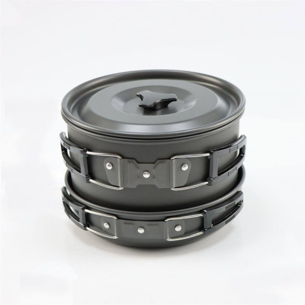 Lightweight Aluminum Alloy Out - Nesting Camping Cooking Set recensione e prezzo