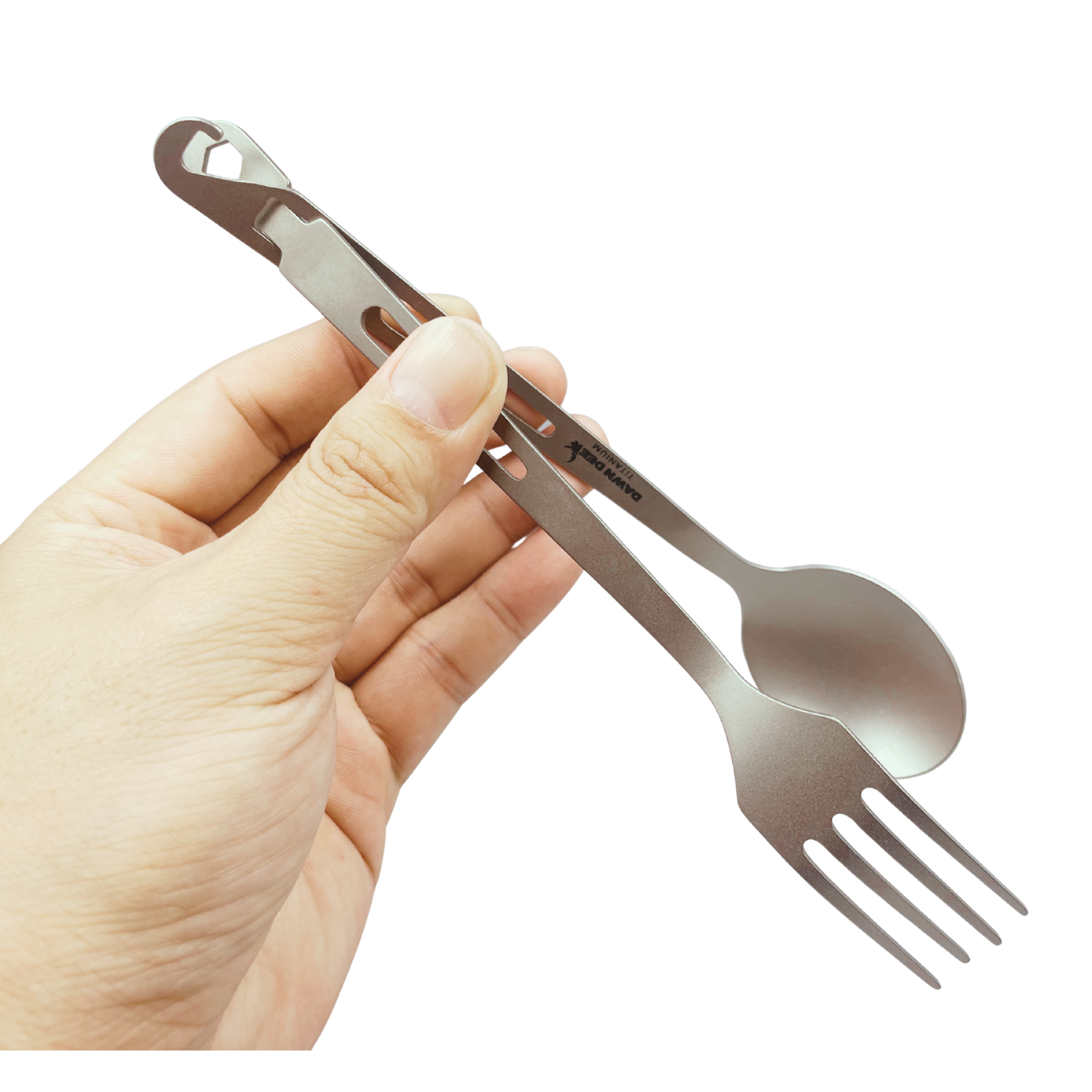 DAWN DEER Titanium 4pcs Campin - Camping Cooking And Cutlery Set recensione e prezzo