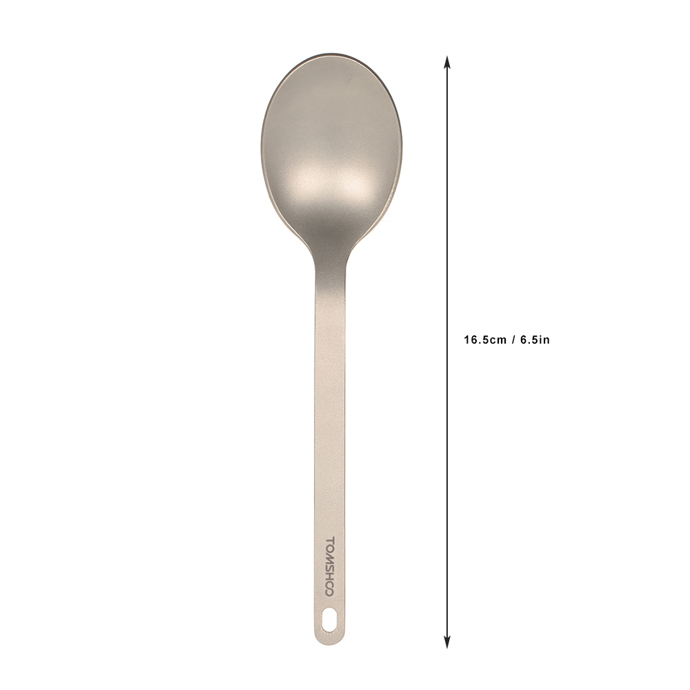 TOMSHOO Titanium Tableware Din - Camping Cooking And Cutlery Set recensione e prezzo