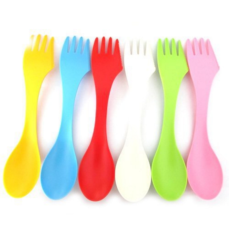 6PCS 3-in-1 Camp Utensils Set  - Camping Cooking And Cutlery Set recensione e prezzo