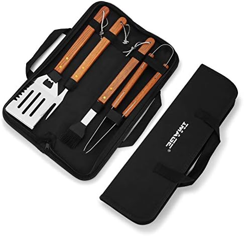4-Piece Stainless Steel BBQ Gr - Camping Cooking Set For 4 recensione e prezzo