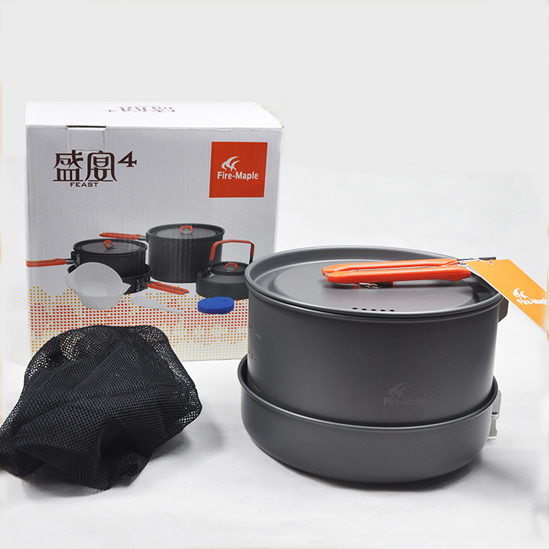 Fire Maple 4-5 Person Cookware - Camping Cooking Set For 4 recensione e prezzo