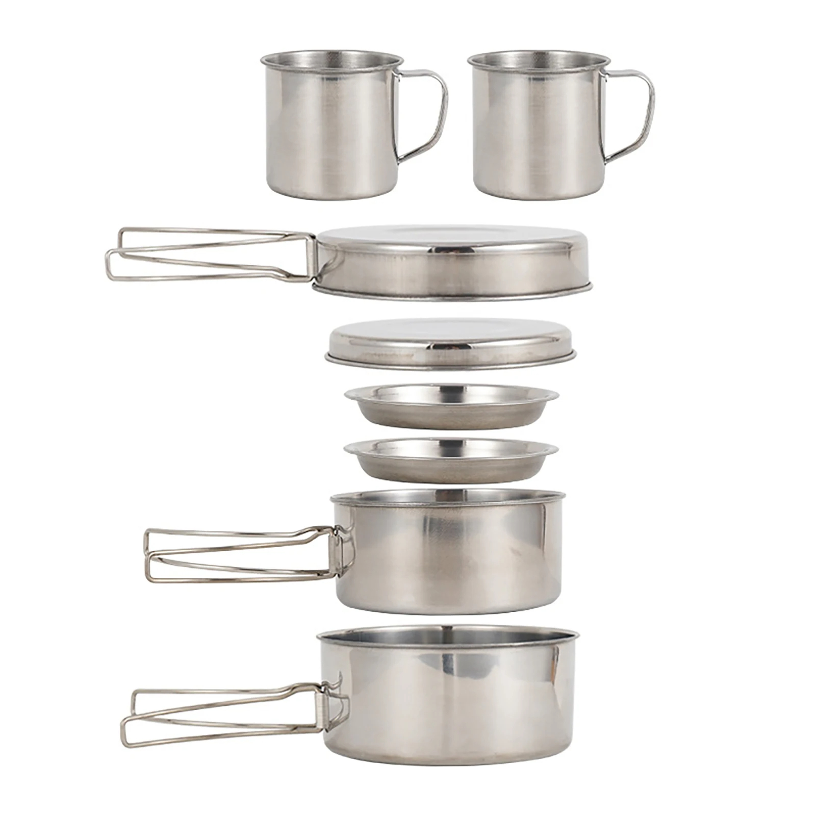 8pcs/Set Camping Cookware Mess - Camping Cooking And Cutlery Set recensione e prezzo
