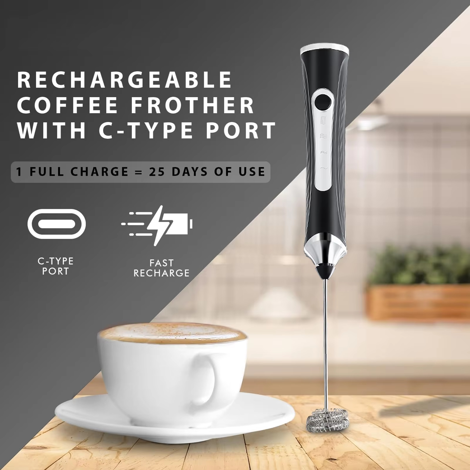 Electric milk frother, milk co - Pocket Coffee Maker recensione e prezzo