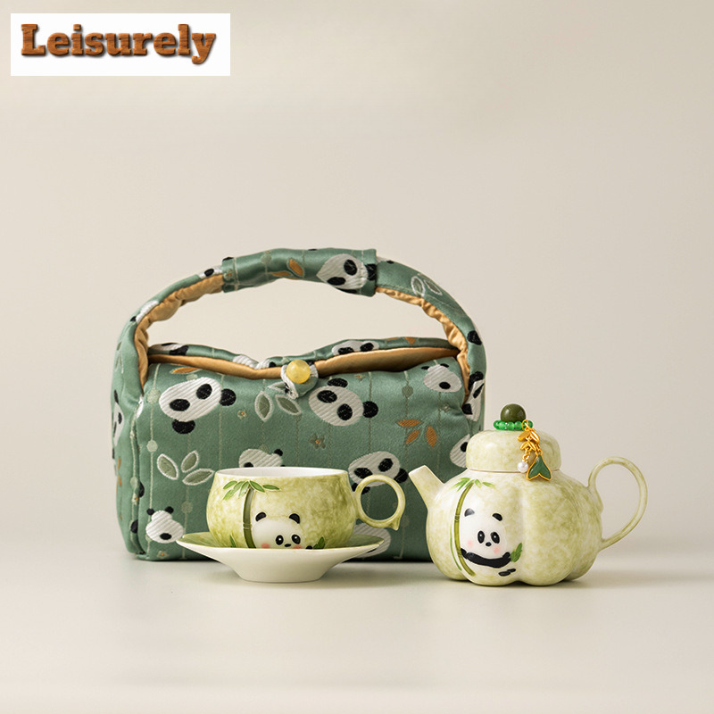 Hand-painted Panda Travel Tea  - Camping Cooking Utilities recensione e prezzo