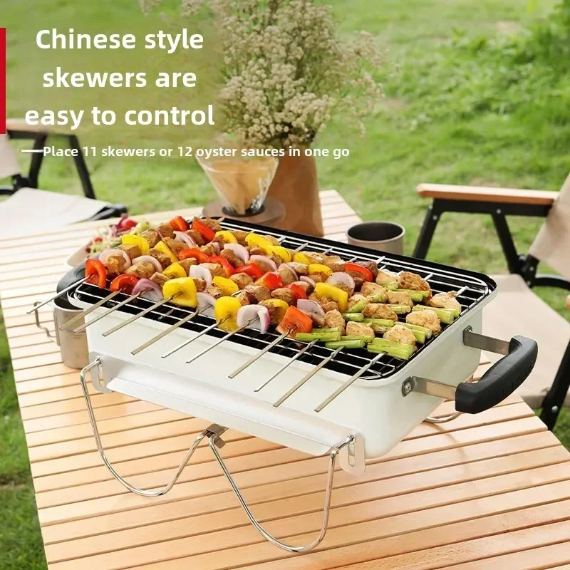Charcoal Grill, Outdoor, Oven, - Camp Grill Portable Folding recensione e prezzo