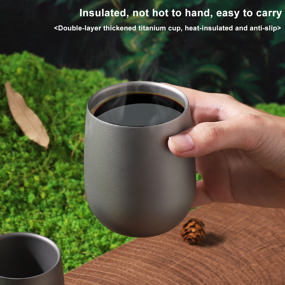 Titanium Cup Insulated Double  - Camping Cooking And Drinking recensione e prezzo
