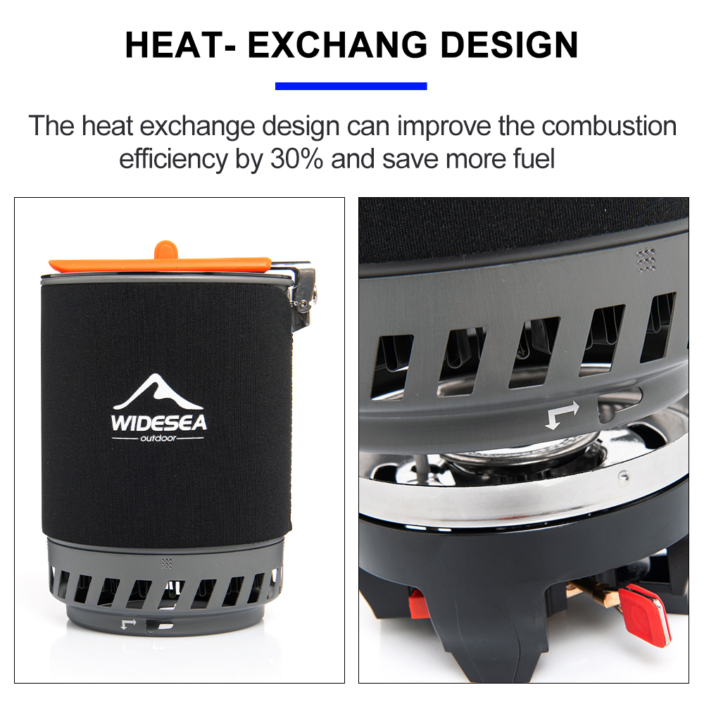 Widesea Camping Cooking System - Camping Hiking Cooking recensione e prezzo