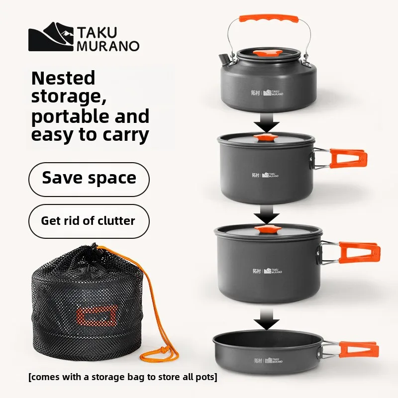 High Quality Outdoor Tableware - Quality Camping Cooking Set recensione e prezzo