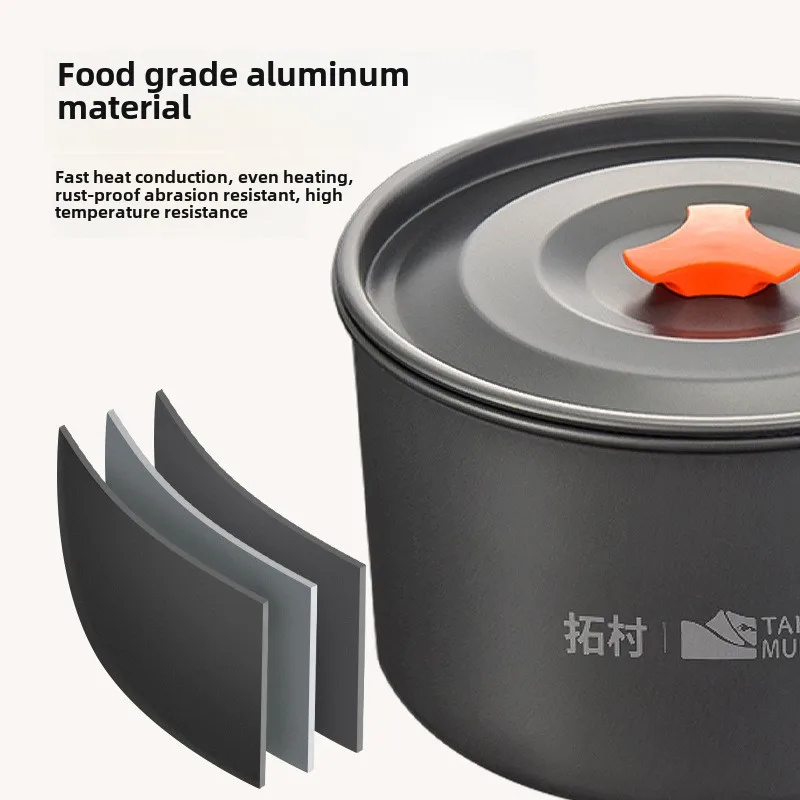 High Quality Outdoor Tableware - Quality Camping Cooking Set recensione e prezzo