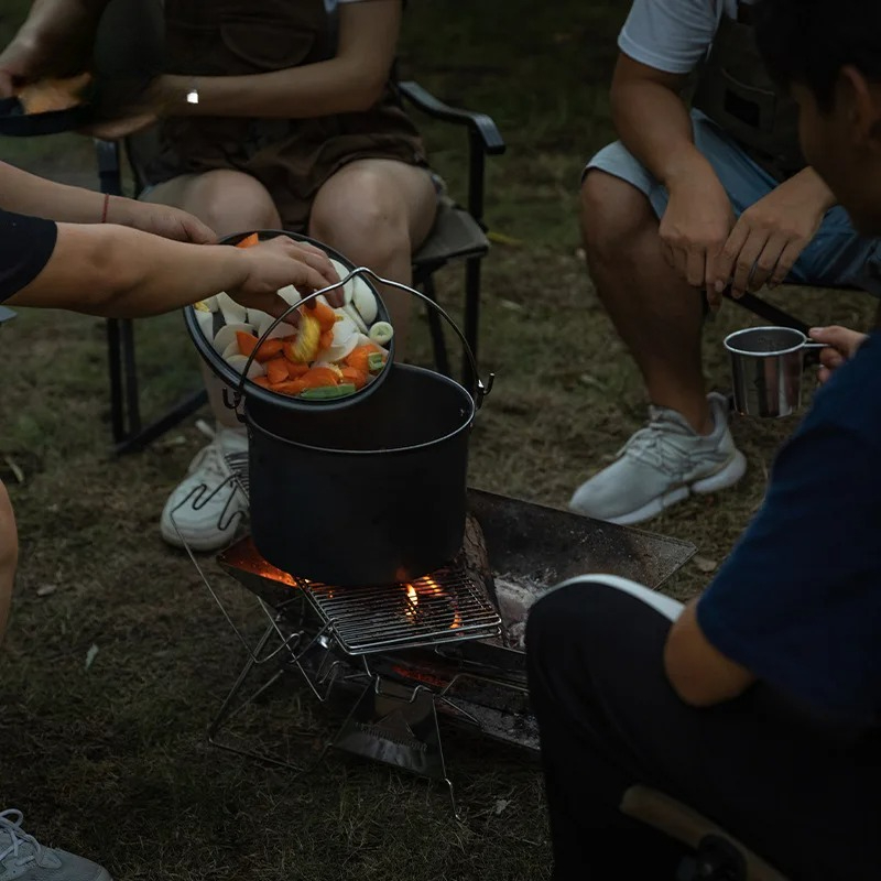 CAMPINGMOON Stainless Steel Fo - Camp Grill Portable Folding recensione e prezzo