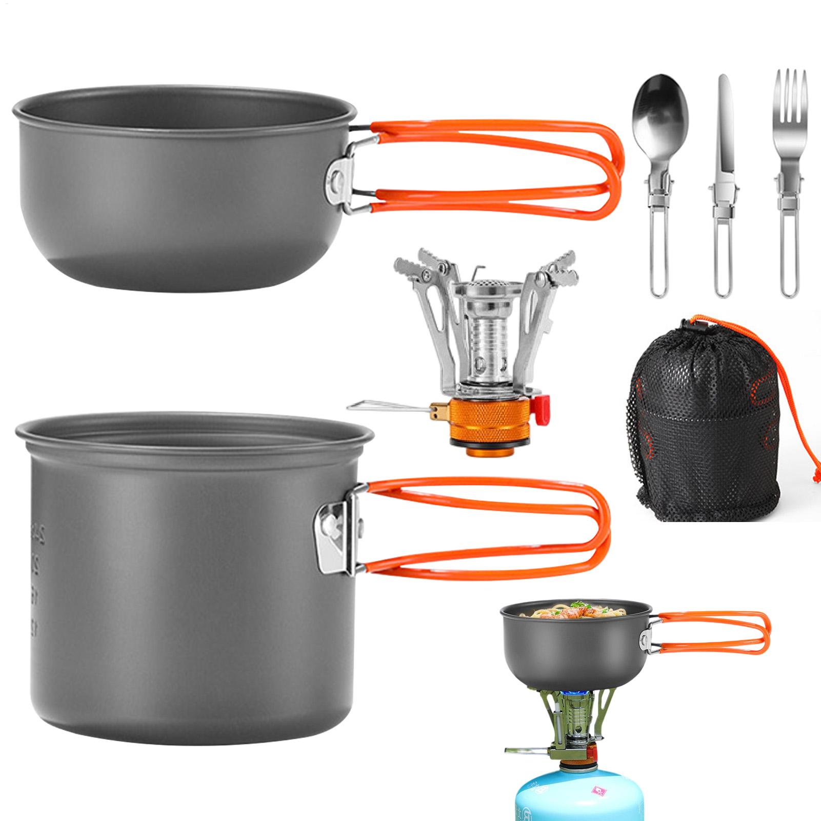 Portable Camping Cookware Set  - Camping Cooking Knife Set recensione e prezzo