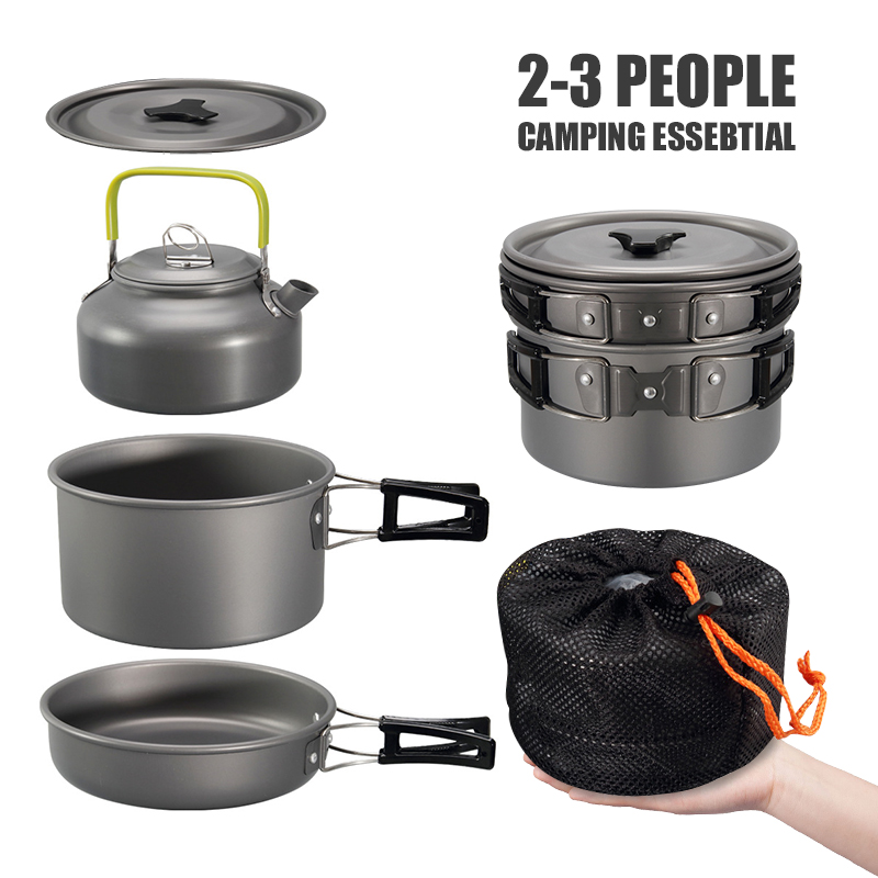 WESTTUNE Camping Cookware Kit  - Campfire Cooking Anime recensione e prezzo