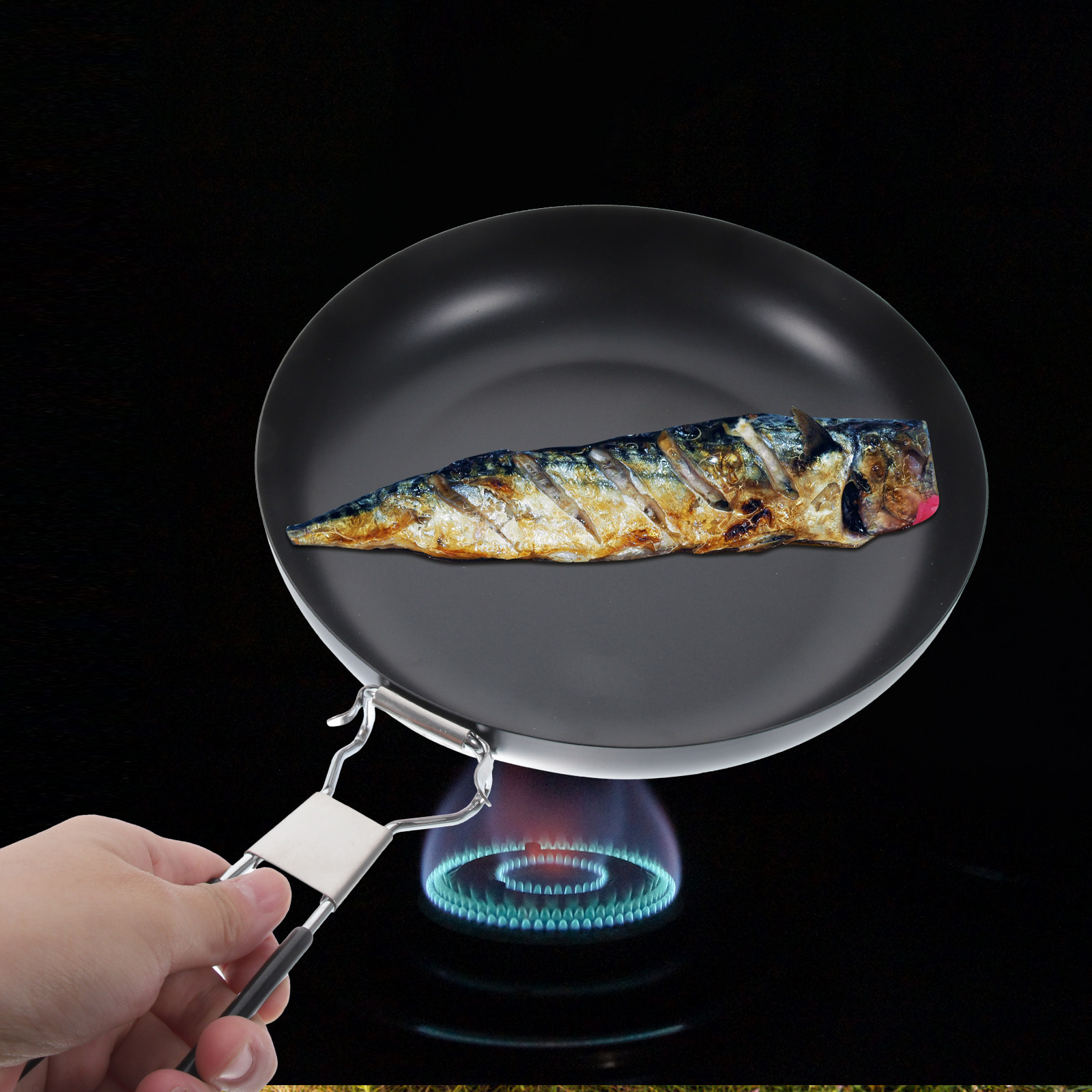 Portable Folding Iron Camping  - Camping Hiking Cooking recensione e prezzo