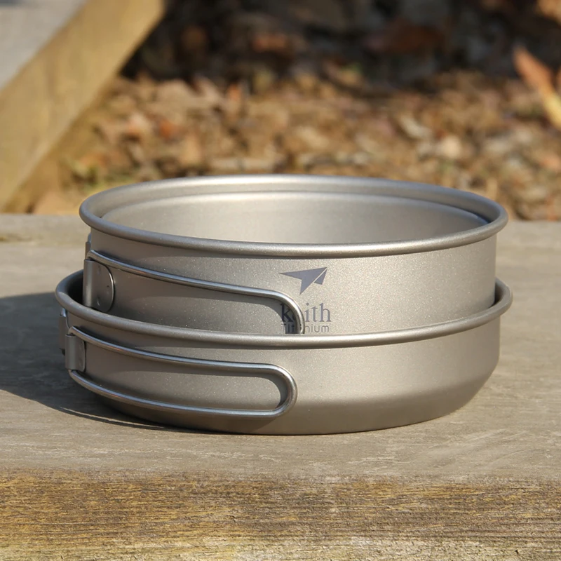 Keith 3PCS Titanium Cookware P - Camping Hiking Cooking recensione e prezzo