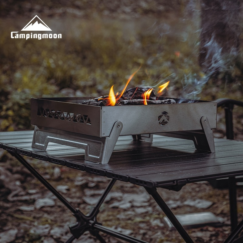 CAMPINGMOON MT-6-LT Outdoor St - Camping Cooking Open Fire recensione e prezzo