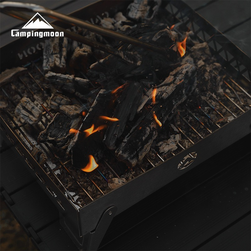 CAMPINGMOON MT-6-LT Outdoor St - Camping Cooking Open Fire recensione e prezzo