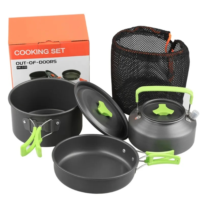 Camping Cooking Set, Outdoor K - Camping Cooking And Cutlery Set recensione e prezzo