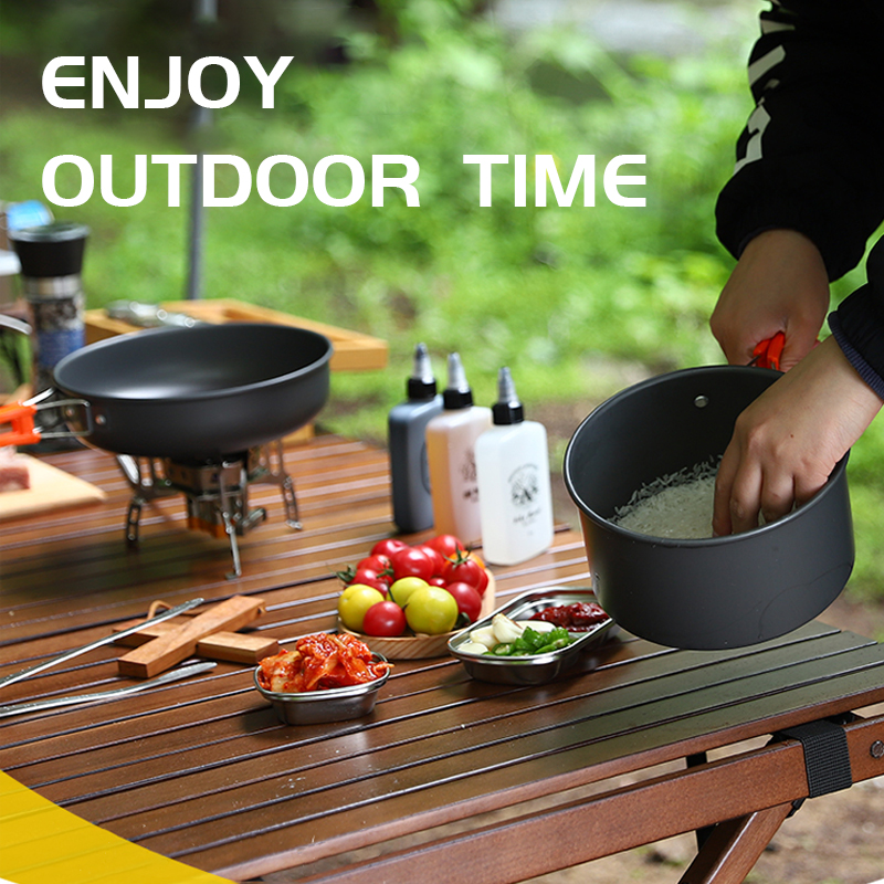 Camping Cooking Set, Outdoor K - Camping Cooking And Cutlery Set recensione e prezzo