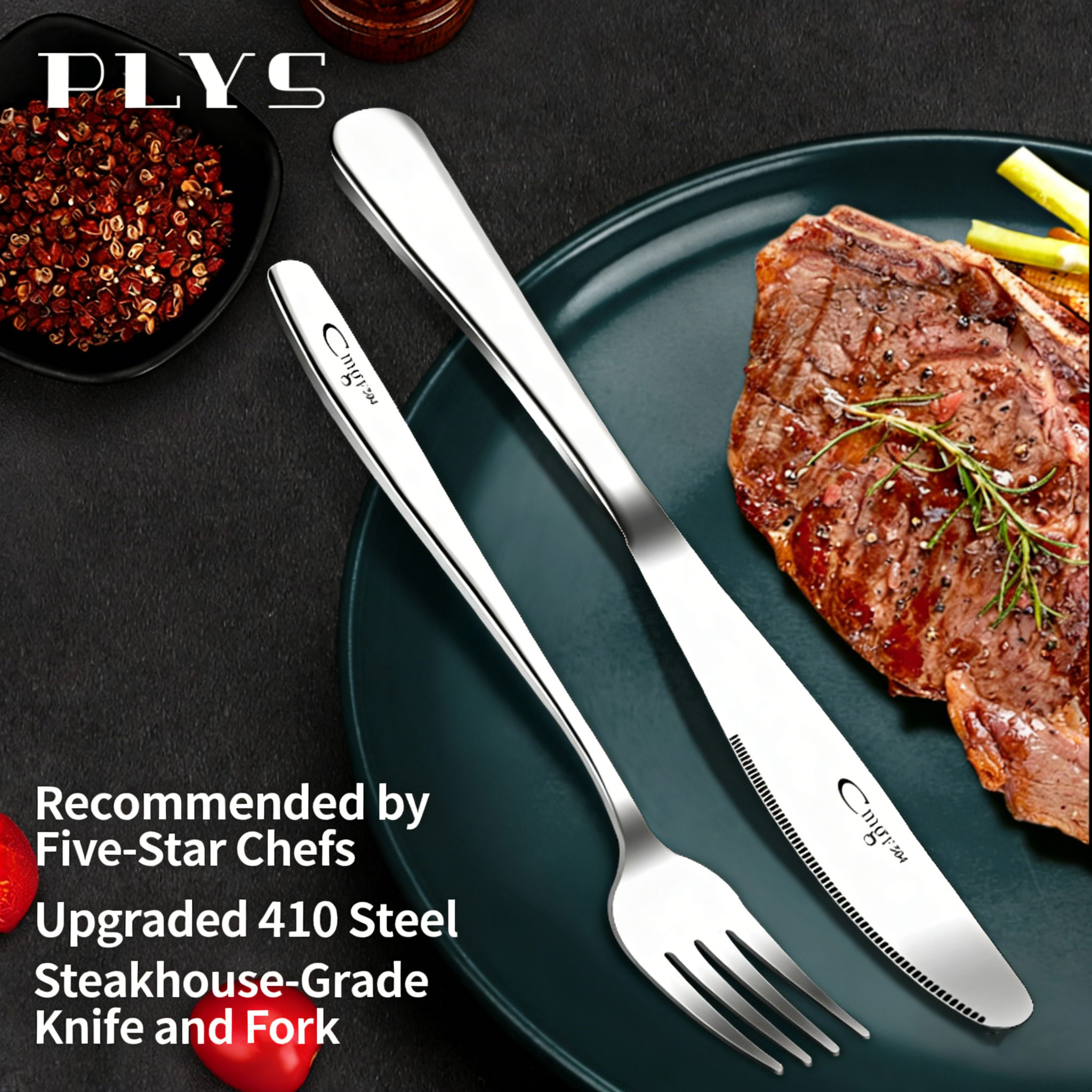 High-End Stainless Steel Trave - Camping Cooking Knife Set recensione e prezzo
