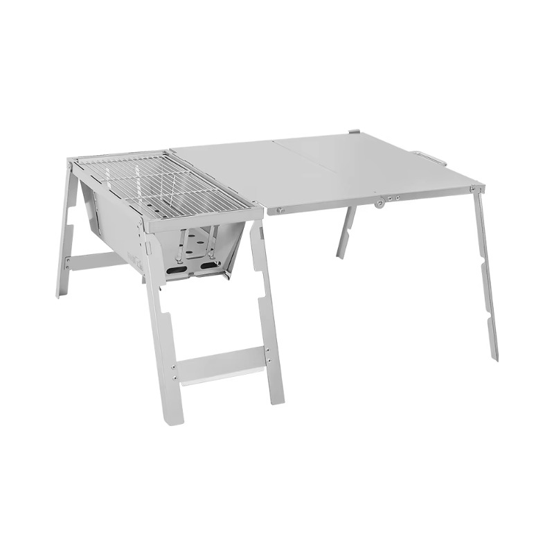 Portable Stainless Steel Outdo - Camp Grill Portable Folding recensione e prezzo