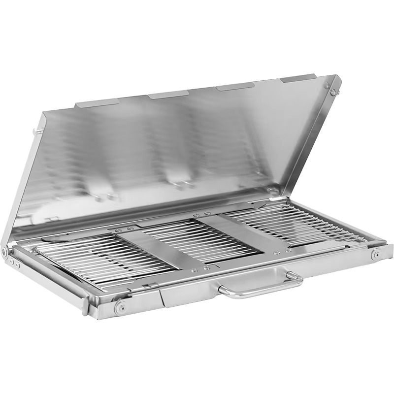 Portable Stainless Steel Outdo - Camp Grill Portable Folding recensione e prezzo