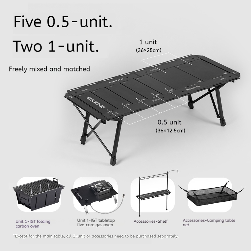 BBQ Grill Picnic Table Desk IG - Camp Grill Portable Folding recensione e prezzo
