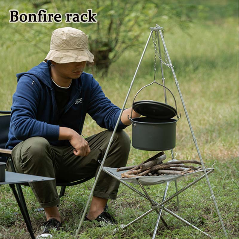 Camping Bonfire Tripod Portabl - Camping Cooking Multi Tool recensione e prezzo