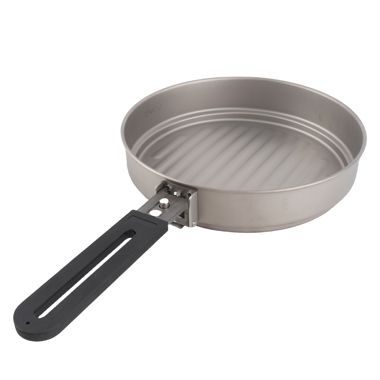 Lixada 1100ml Titanium Fry Pan - Campfire Cooking Anime recensione e prezzo