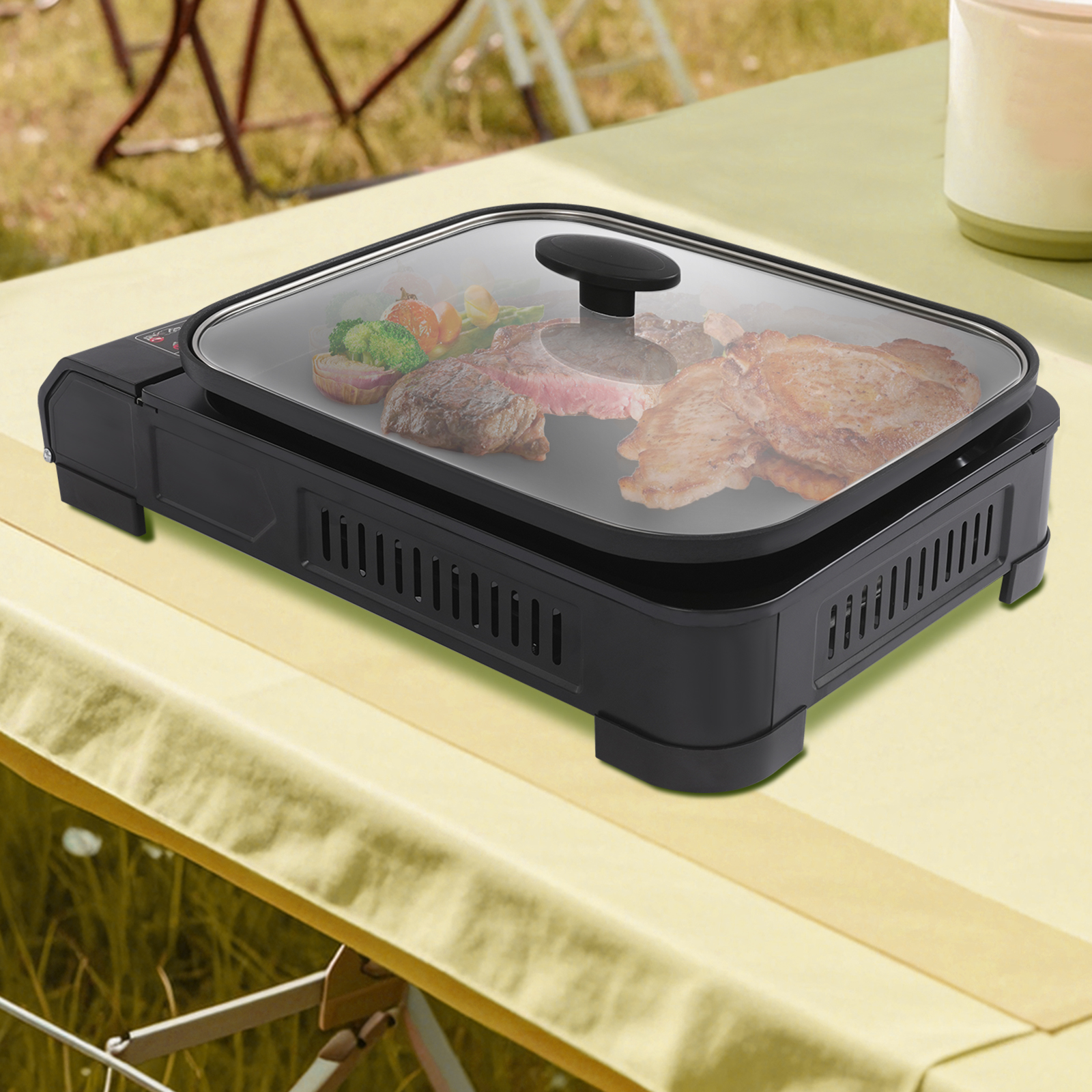 Black Rectangle Portable Butan - Camping Cooking Canister recensione e prezzo