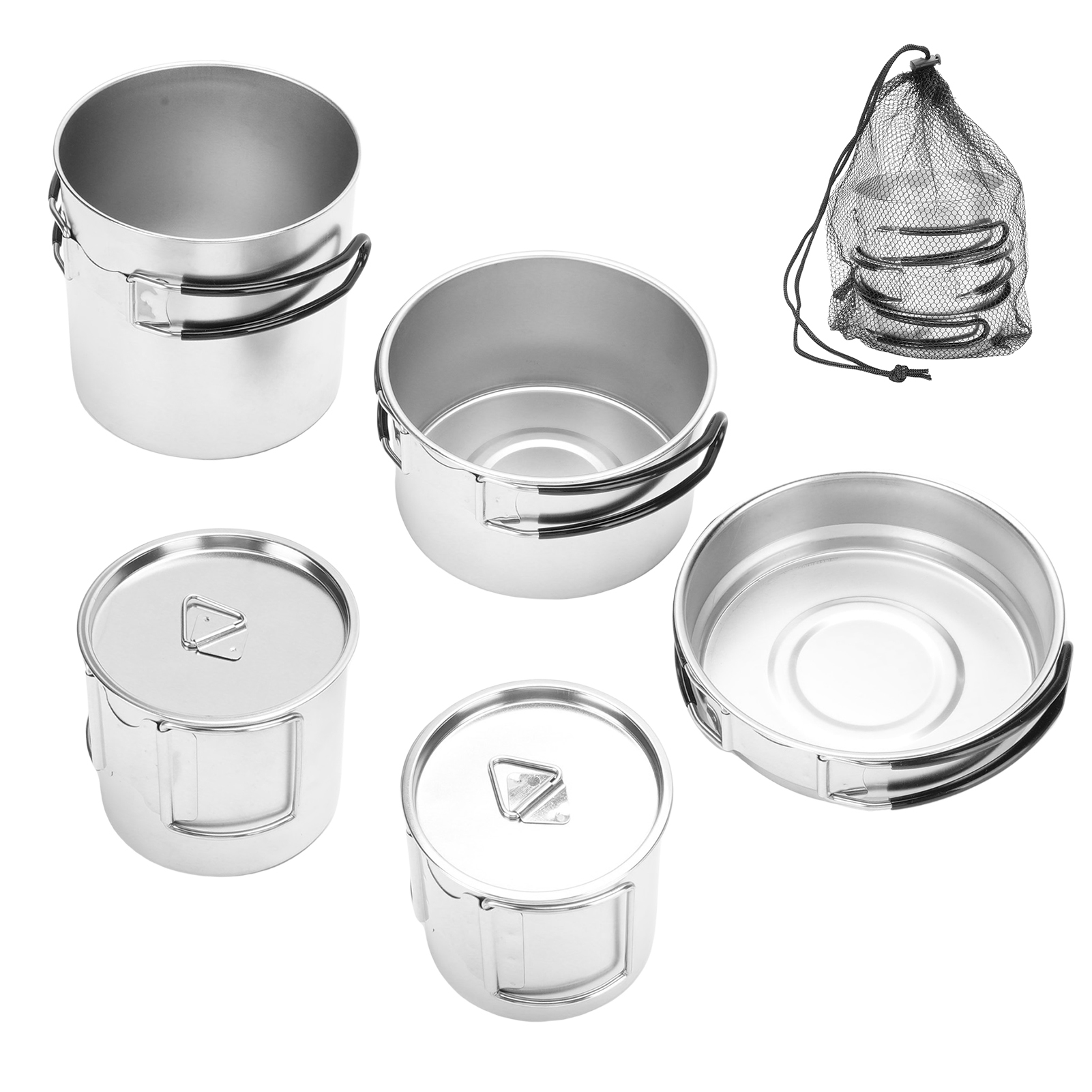Stainless Steel Camping Cookin - Camping Cooking And Drinking recensione e prezzo
