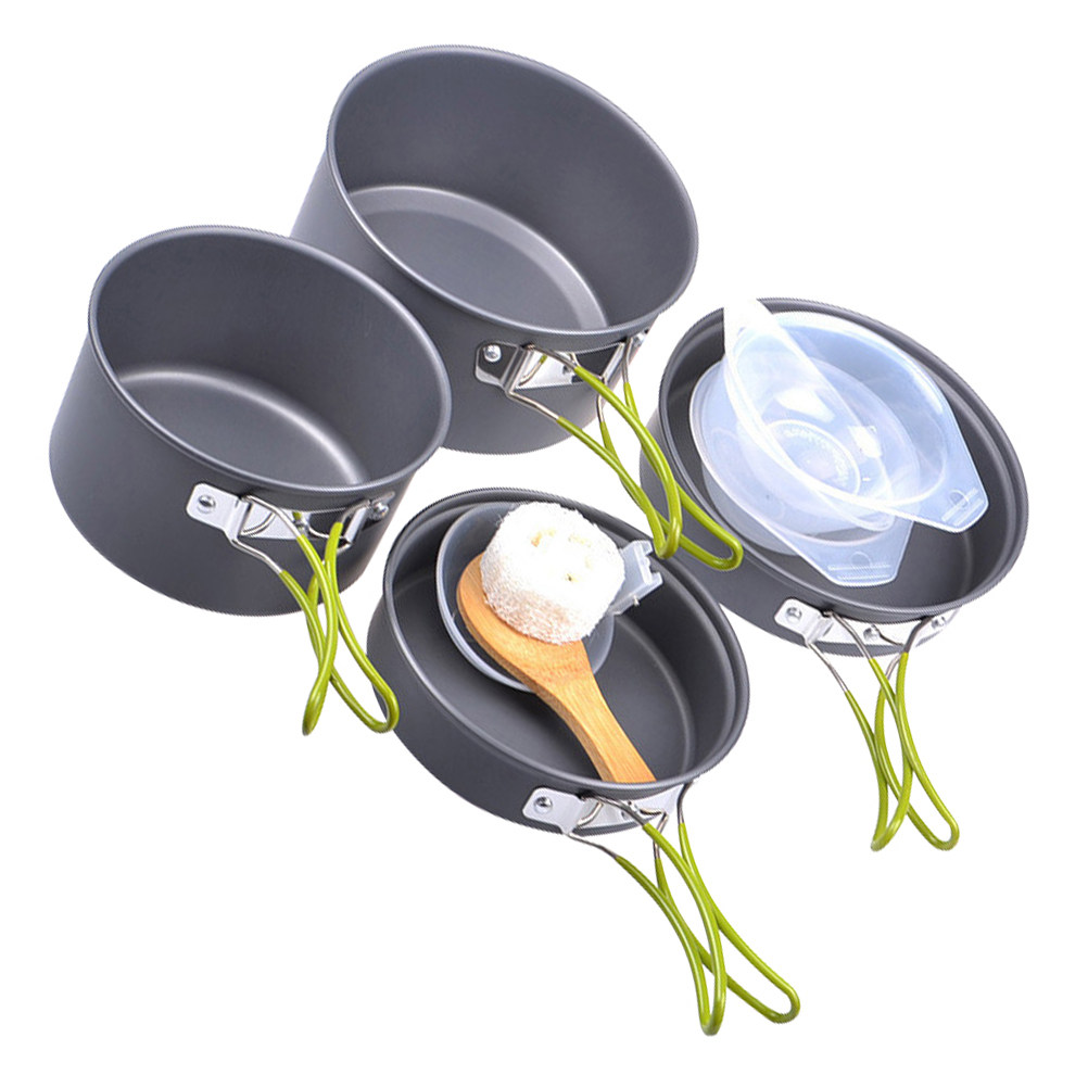 1Set Portable Camping Cookware - Camping Hiking Cooking recensione e prezzo