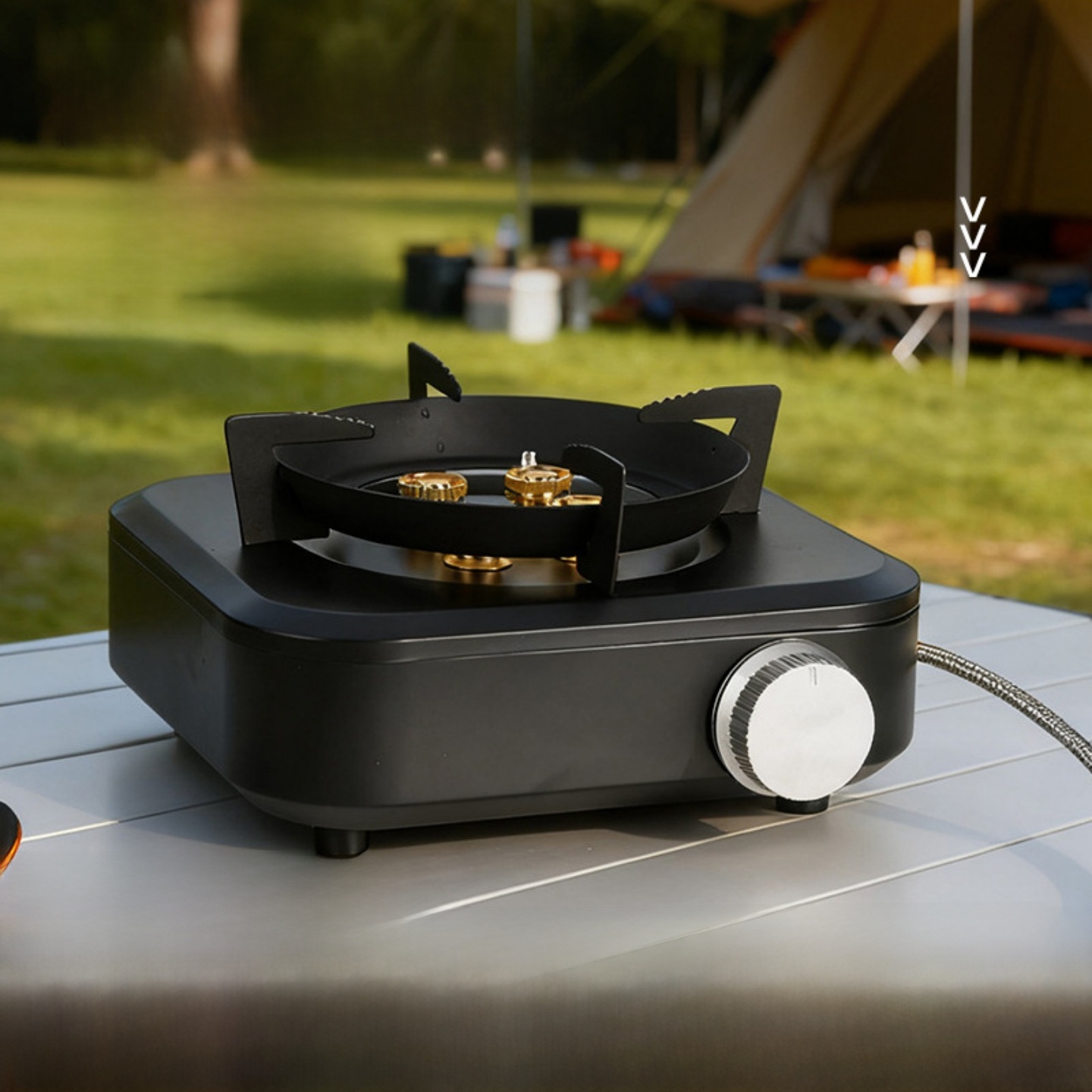 Portable Outdoor Camping Stove - Camping Cooking On Fire recensione e prezzo