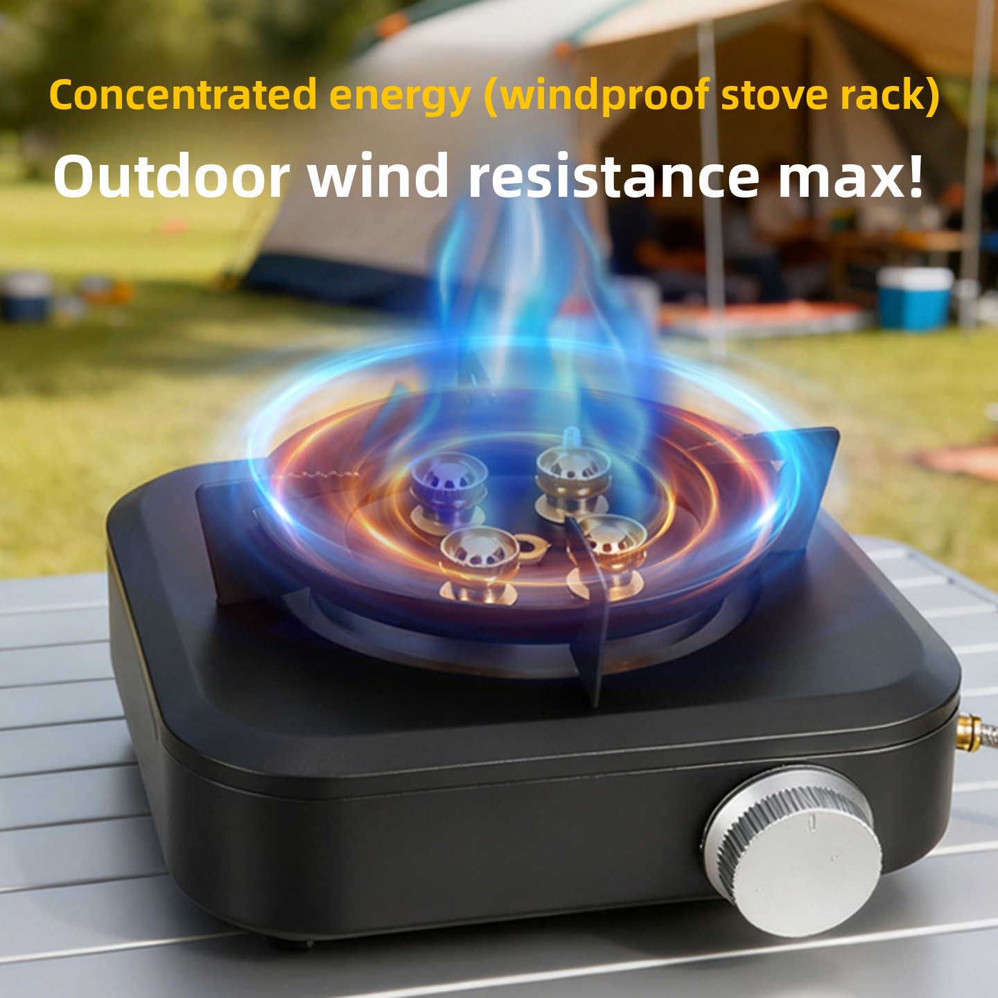 Portable Outdoor Camping Stove - Camping Cooking On Fire recensione e prezzo