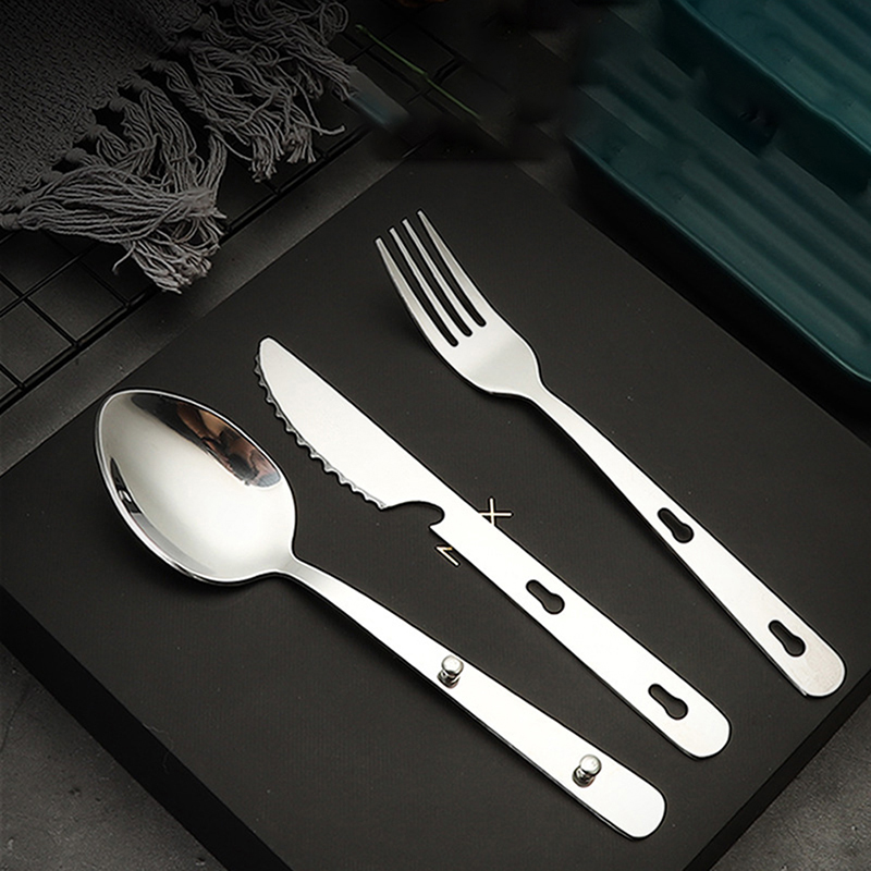 3pcs/set Portable Stainless St - Camping Cooking Knife Set recensione e prezzo