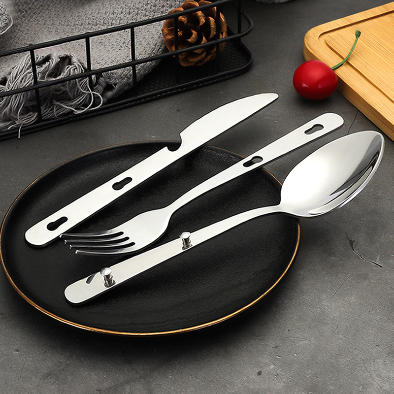 3pcs/set Portable Stainless St - Camping Cooking Knife Set recensione e prezzo