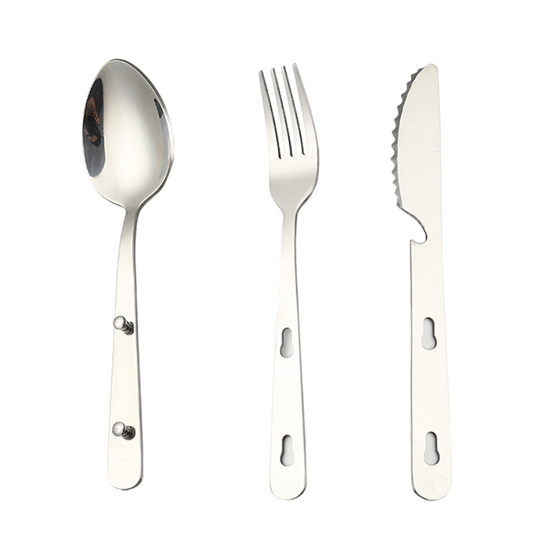 3pcs/set Portable Stainless St - Camping Cooking Knife Set recensione e prezzo